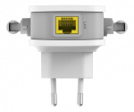 D-Link N300 Wi-Fi Range Extender,upp till 300 Mbps,10/100 Ethernet,vit,Fyndvara