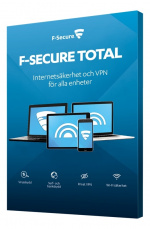 F-Secure TOTAL (SAFE+Freedome VPN) 1år 3 enh Full