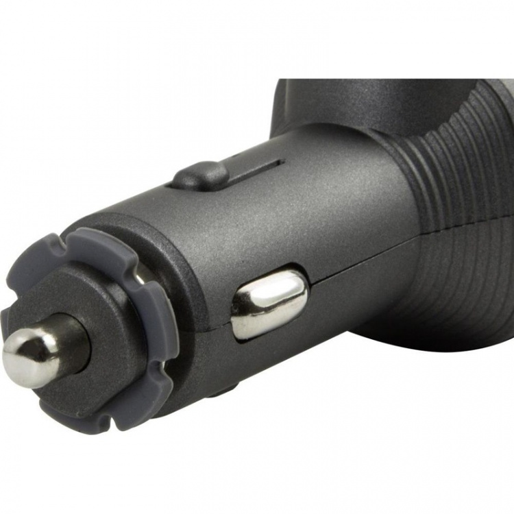 Technaxx Car Alarm + Car charger black