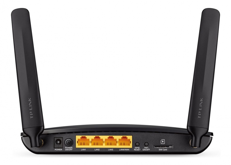 TP-Link trådlös 3G/4G router, 2,4GHz, 300Mbps, 4xLAN/WAN, svart TP-Link trådlös 3G/4G router, 2,4GHz, 300Mbps, 4xLAN/WAN, svart