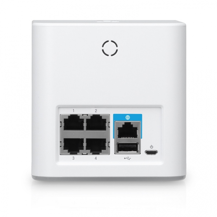 Ubiquiti AmpliFi hemrouter, 2x Meshpunkter, Plug and Play, Upp till 5