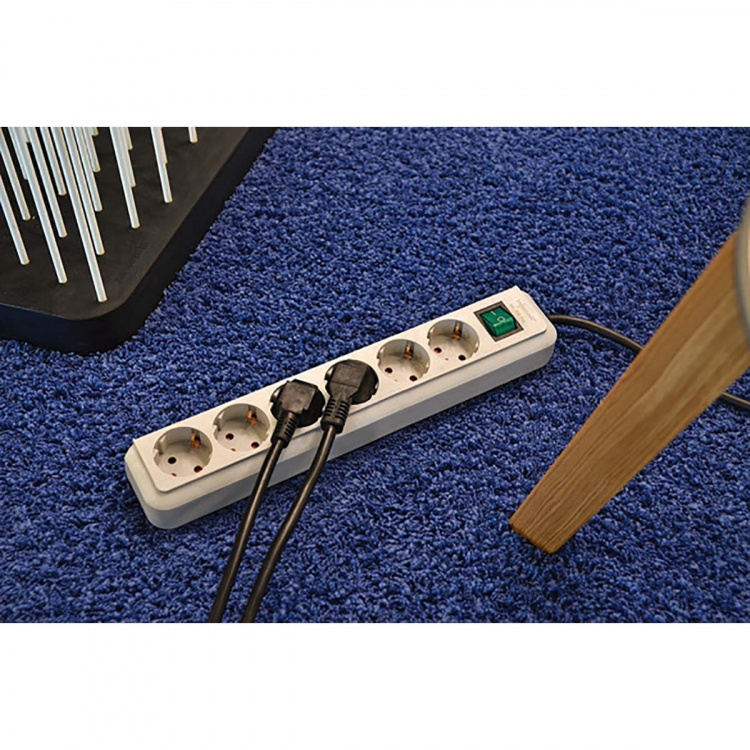 Brennenstuhl Grendosa Eco-Line 3-Way 3.00 m Vit - Jordad Kontakt TYPE F