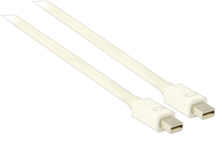 Valueline Mini Displayport-Kabel Mini DisplayPort-hane - Mini DisplayPort-hane 3.00 m Vit Valueline Mini Displayport-Kabel Mini DisplayPort-hane - Mini DisplayPort-hane 3.00 m Vit