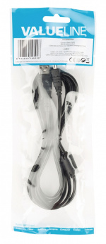 Valueline USB 2.0-kabel USB A hane - Minolta 8-stifts hankontakt 2.00 m Svart