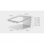 Desire2 Laptopställ Riser Elevator Justerbar Universal Silver Desire2 Laptopställ Riser Elevator Justerbar Universal Silver