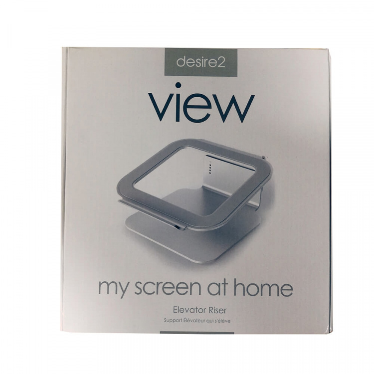 Desire2 Laptopställ Riser Elevator Justerbar Universal Silver Desire2 Laptopställ Riser Elevator Justerbar Universal Silver