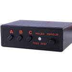 Blixtljus med 6st blixtar, Röd/Blå