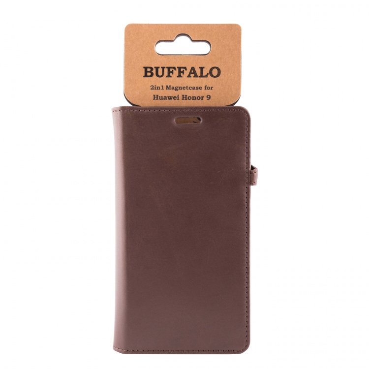 Buffalo Mobilfodral 3 Kortfack Brun - Huawei Honor 9 Buffalo Mobilfodral 3 Kortfack Brun - Huawei Honor 9