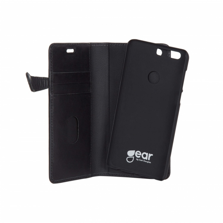 Buffalo Mobilfodral 3 Kortfack Svart - Huawei Honor 8 Buffalo Mobilfodral 3 Kortfack Svart - Huawei Honor 8