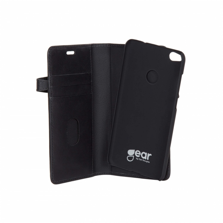 Buffalo Mobilfodral 3 Kortfack Svart - Huawei Honor 8 Lite Buffalo Mobilfodral 3 Kortfack Svart - Huawei Honor 8 Lite