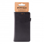 Buffalo Mobilfodral 3 Kortfack Svart - Huawei Honor 9 Buffalo Mobilfodral 3 Kortfack Svart - Huawei Honor 9