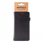 Buffalo Mobilfodral 3 Kortfack Svart - Huawei Honor 9 Lite Buffalo Mobilfodral 3 Kortfack Svart - Huawei Honor 9 Lite