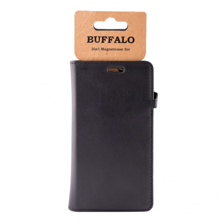 Buffalo Mobilfodral 3 Kortfack Svart - Huawei Honor 9 Lite Buffalo Mobilfodral 3 Kortfack Svart - Huawei Honor 9 Lite