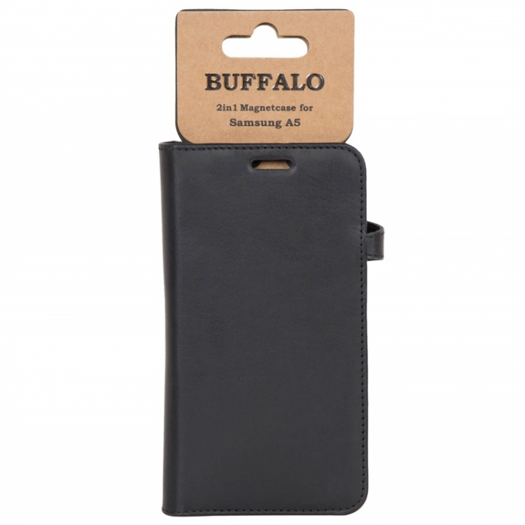 Buffalo Mobilfodral 3 Kortfack Svart - Samsung A5 2017 Buffalo Mobilfodral 3 Kortfack Svart - Samsung A5 2017