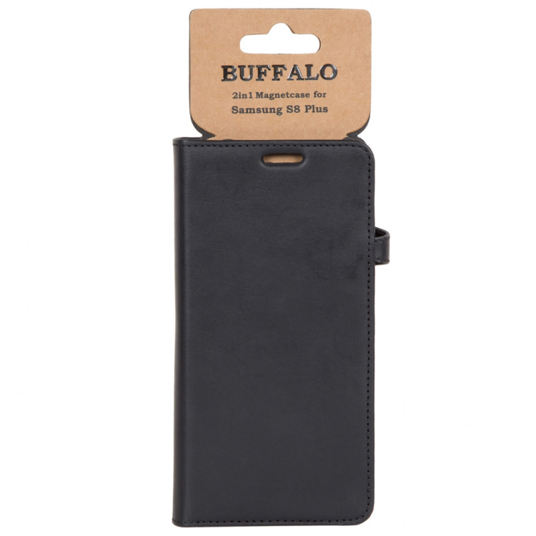 Buffalo Mobilfodral 3 Kortfack Svart - Samsung S8 Plus Buffalo Mobilfodral 3 Kortfack Svart - Samsung S8 Plus
