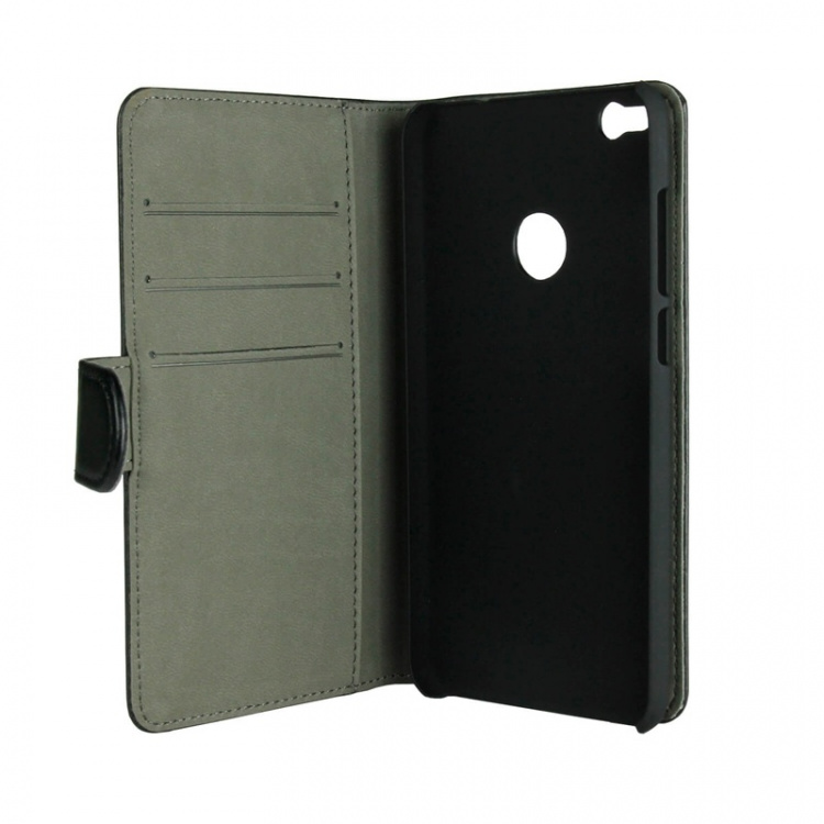 Gear Mobilfodral 3 Kortfack Svart - Huawei Honor 8 Lite