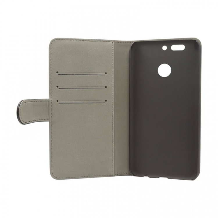 Gear Mobilfodral 3 Kortfack Svart - Huawei Honor 8 Pro / Plus Gear Mobilfodral 3 Kortfack Svart - Huawei Honor 8 Pro / Plus