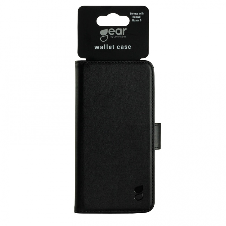 Gear Mobilfodral 3 Kortfack Svart - Huawei Honor 9 Gear Mobilfodral 3 Kortfack Svart - Huawei Honor 9