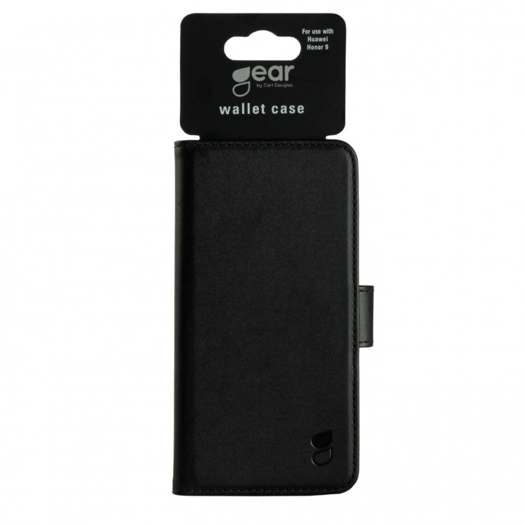 Gear Mobilfodral 3 Kortfack Svart - Huawei Honor 9 Gear Mobilfodral 3 Kortfack Svart - Huawei Honor 9
