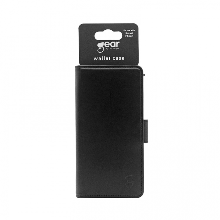 Gear Mobilfodral 3 Kortfack Svart - Huawei P Smart Gear Mobilfodral 3 Kortfack Svart - Huawei P Smart