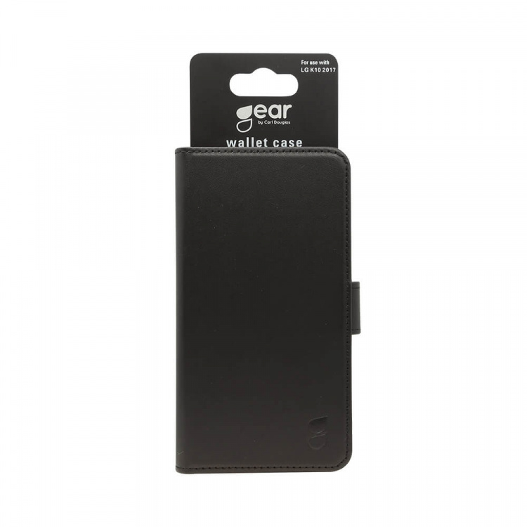 Gear Mobilfodral 3 Kortfack Svart - LG K10 (2017)
