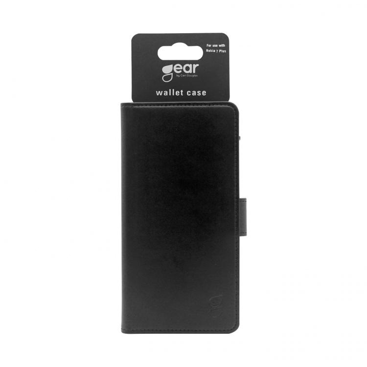 Gear Mobilfodral 3 Kortfack Svart - Nokia 7 Plus Gear Mobilfodral 3 Kortfack Svart - Nokia 7 Plus