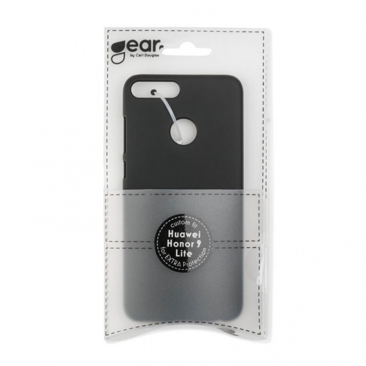 Gear Mobilskal Svart - Huawei Honor 9 Lite