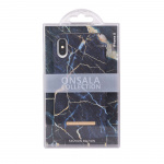 Onsala Mobilskal Soft Black Galaxy Marble - iPhone X / XS