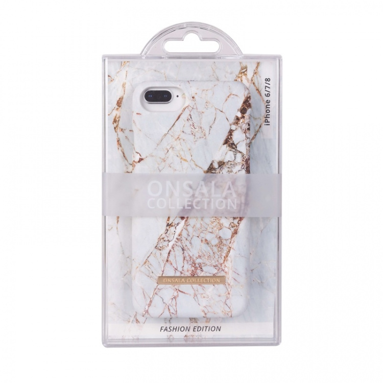 Onsala Mobilskal Soft White Rhino Marble - iPhone 6 / 7 / 8 / SE Onsala Mobilskal Soft White Rhino Marble - iPhone 6 / 7 / 8 / SE