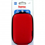 Hama Kompaktväska Hardcase 60H Carbon Style Röd Hama Kompaktväska Hardcase 60H Carbon Style Röd