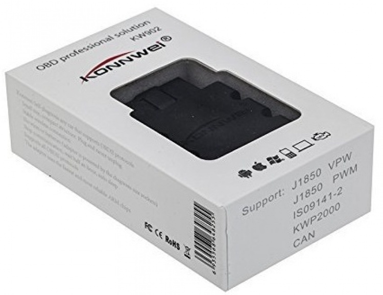 Felkodsläsare KonnWei KW902 - livedata när du vill via Bluetooth Felkodsläsare KonnWei KW902 - livedata när du vill via Bluetooth