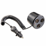 Hama Gps 3 Vägs Bil 12V För Mugghållaren Inkl Led Hama Gps 3 Vägs Bil 12V För Mugghållaren Inkl Led