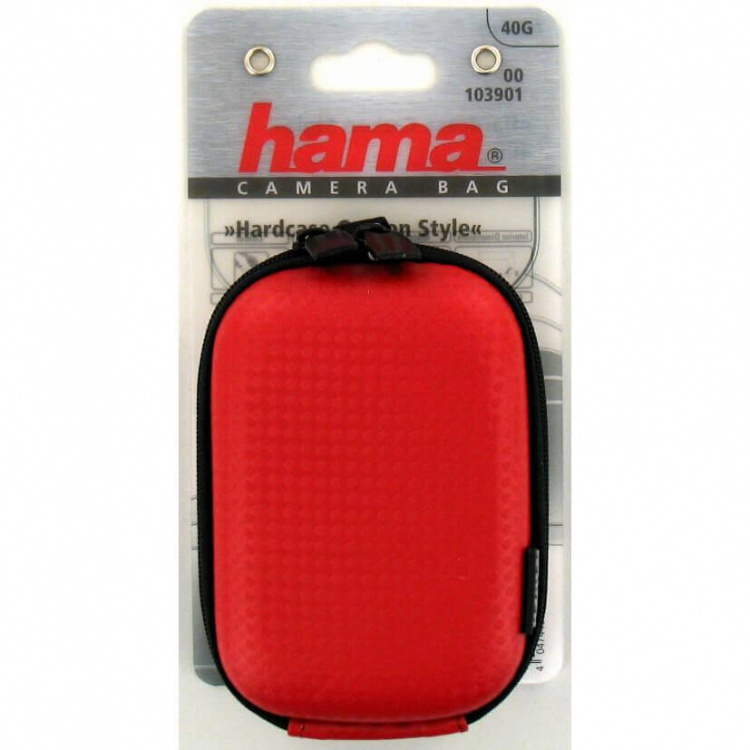 Hama Kameraväska Hardcase 40G Röd Hama Kameraväska Hardcase 40G Röd