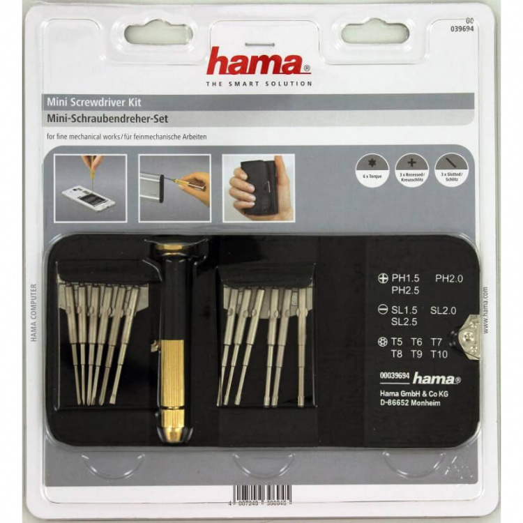 Hama Skruvmejsel-Set Mini