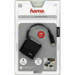 Hama USB 3.1 Hub Typ C 1:4 Svart