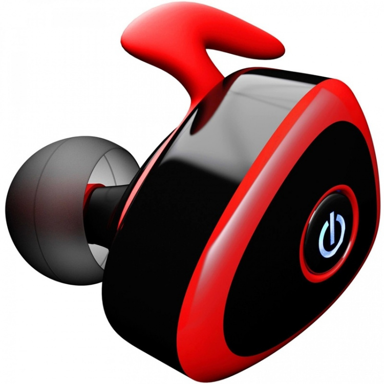 KitSound Hörlur Comet In-Ear True Wireless Röd KitSound Hörlur Comet In-Ear True Wireless Röd