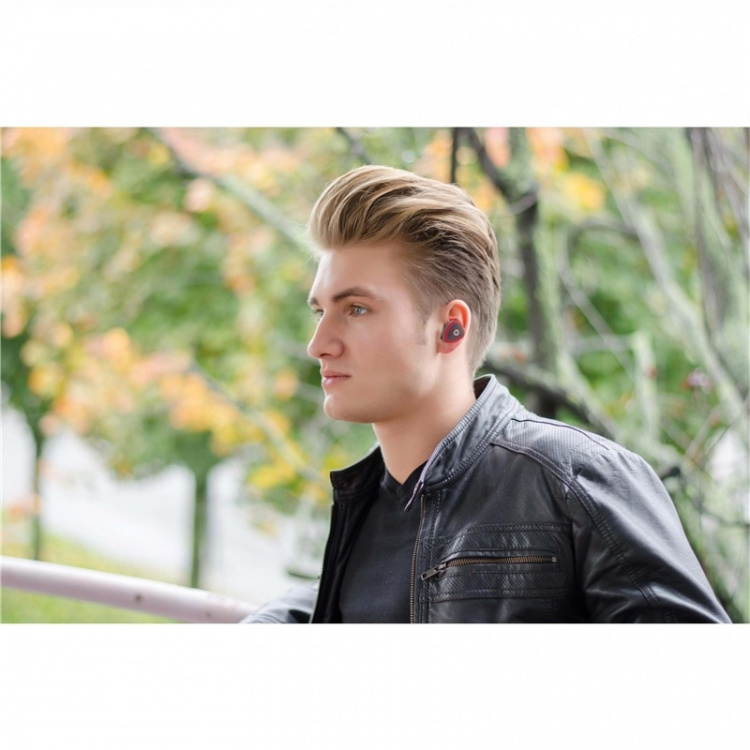 KitSound Hörlur Comet In-Ear True Wireless Röd KitSound Hörlur Comet In-Ear True Wireless Röd