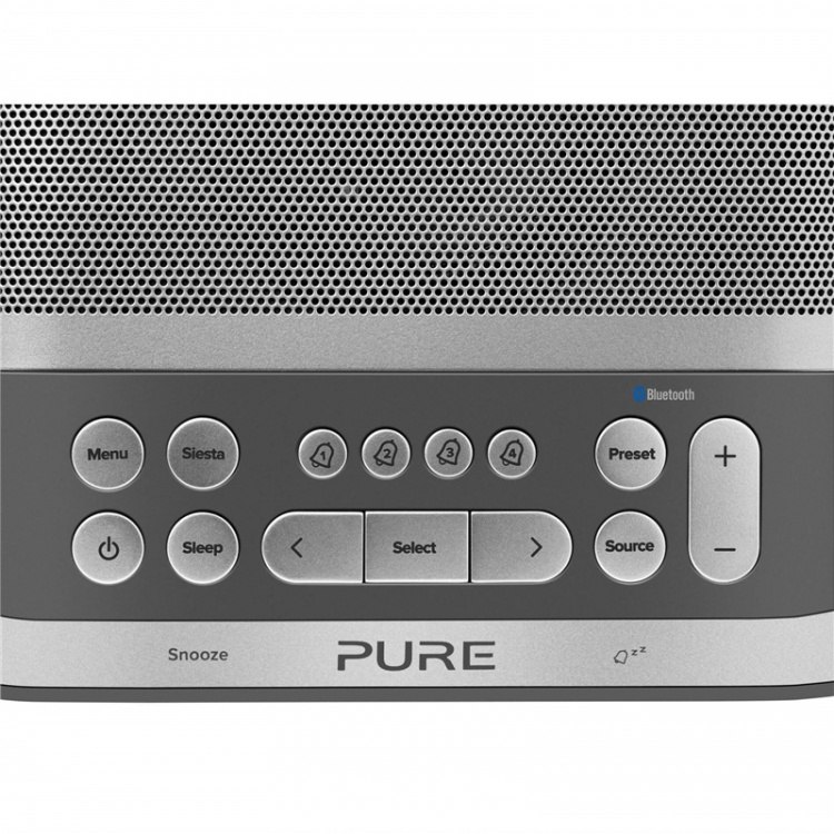 Pure Klockradio Siesta S6, Grafit