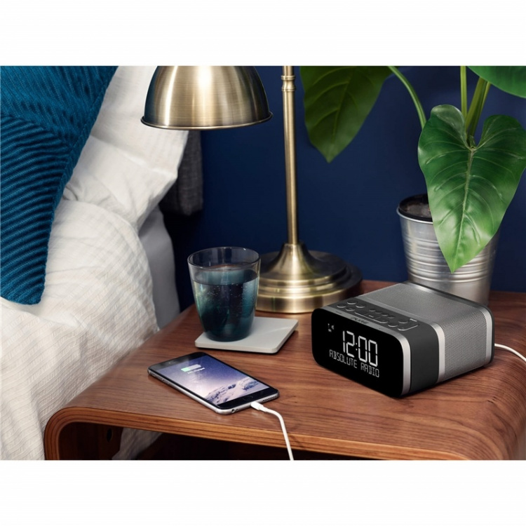 Pure Klockradio Siesta S6, Grafit