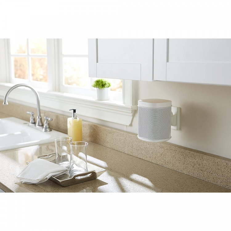 SANUS Väggfäste för Sonos One SL Play:1 Play:3 Single Vit