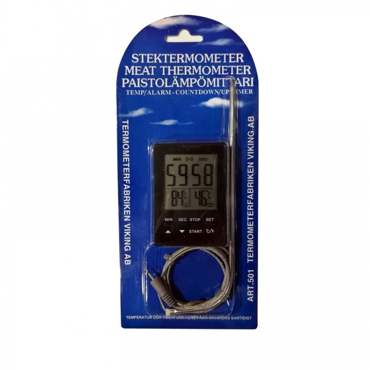 Termometerfabriken Termometer Stek Inkl Timer