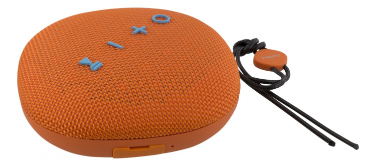 STREETZ vattentålig Bluetooth-högtalare, IPX5, TWS,BT 4.2, 1x6W, orang (CM751)