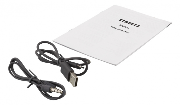 STREETZ vattentålig Bluetooth-högtalare, IPX5, TWS,BT 4.2, 1x6W, orang (CM751)