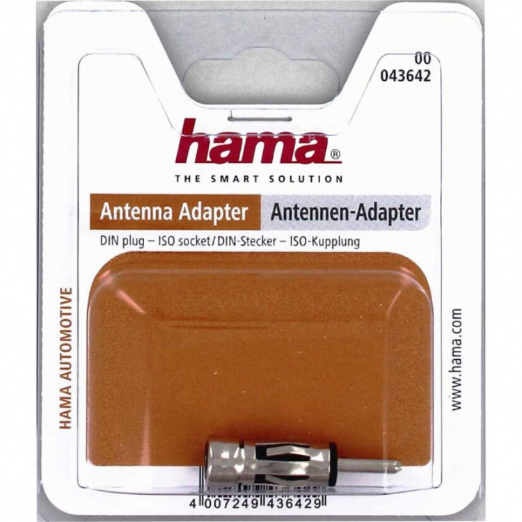 Hama Antennadapter DIN-ISO