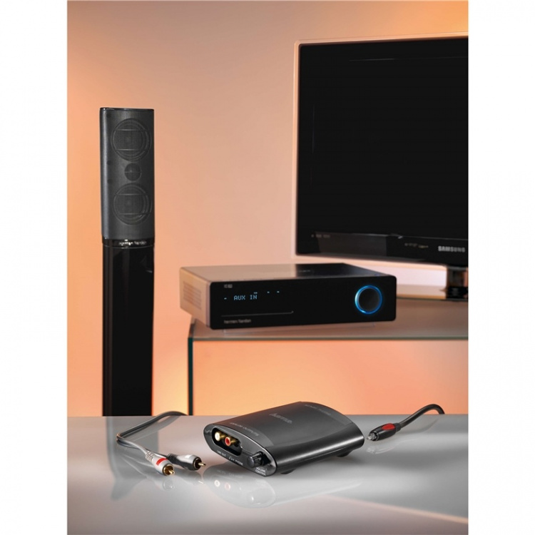 Hama Audio Converter AC82 3till1 Omvandlar Digital Till Analog Hama Audio Converter AC82 3till1 Omvandlar Digital Till Analog