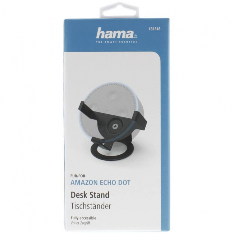 Hama Bordsställ Amazon Echo Dot (2:a Gen) Svart Hama Bordsställ Amazon Echo Dot (2:a Gen) Svart