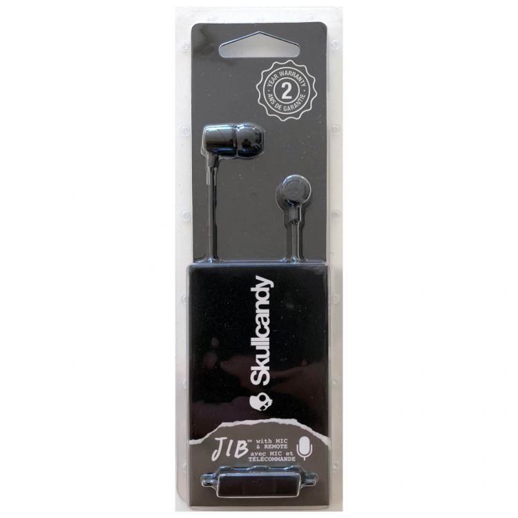 Skullcandy Hörlur In-Ear JIB 3,5mm Mic Svart
