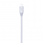 GEAR Laddare 12-24V 2xUSB 2,4A Vit MicroUSB Kabel Rund 1m GEAR Laddare 12-24V 2xUSB 2,4A Vit MicroUSB Kabel Rund 1m