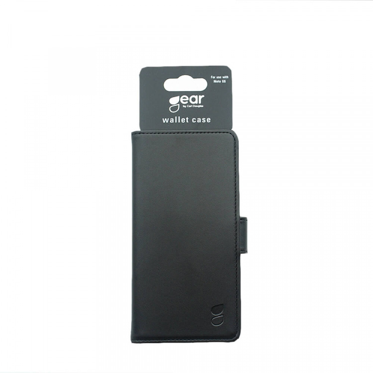Gear Mobilfodral 3 Kortfack Svart - Moto G6 Gear Mobilfodral 3 Kortfack Svart - Moto G6