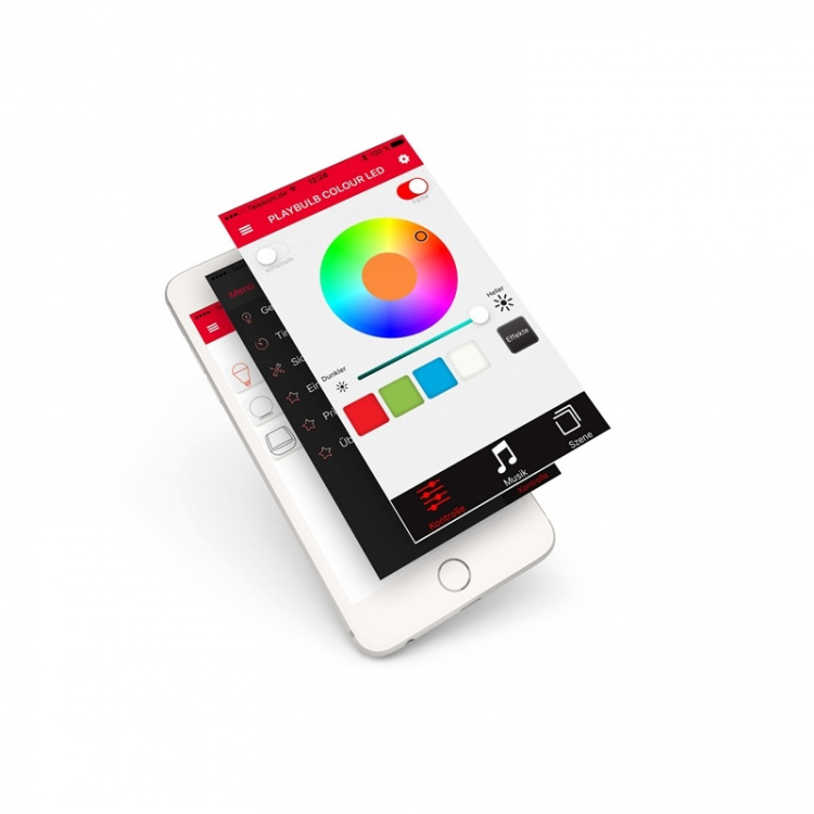 MiPow Playbulb Rainbow Vit RGB BT 600lumen 10W E27